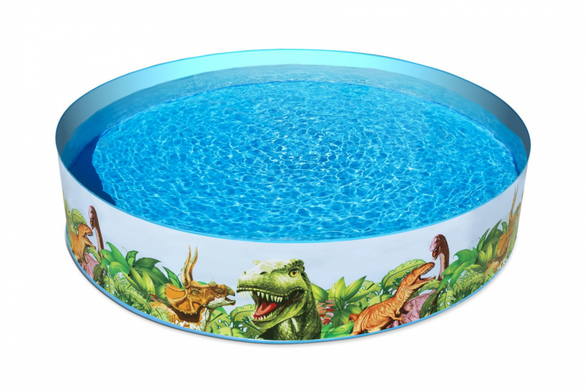 Piscina pentru copii, BestWay, Dinozauri, 244x46cm, Multicolor