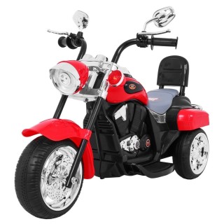 Motorek Chopper NightBike Czerwony