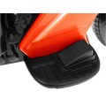 Pchaczyk Rowerek Motorek elektryczny 3w1 dla dzieci Pomarańczowy + Piankowa poręcz + Audio LED