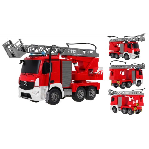 R/C toy car Mercedes-Benz Antos 2.4 G Fire 1:20 Double E