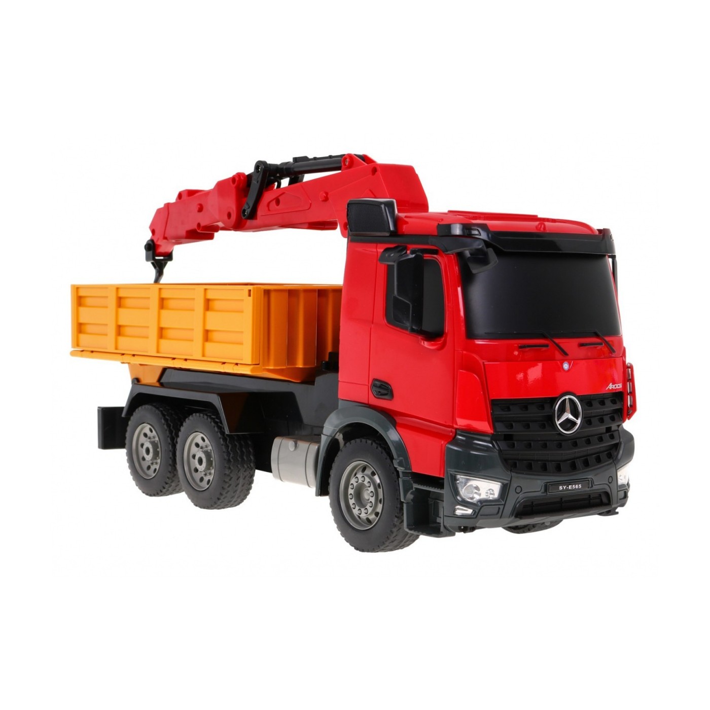 Ciężarówka Dźwig HDS dla dzieci 6+ Mercedes-Benz Arocs Zdalnie sterowany 1:20 Ruchome części