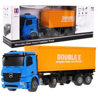 Autko R/C Mercedes-Benz Arocs 2.4G Naczepa z Kontenerem Doub
