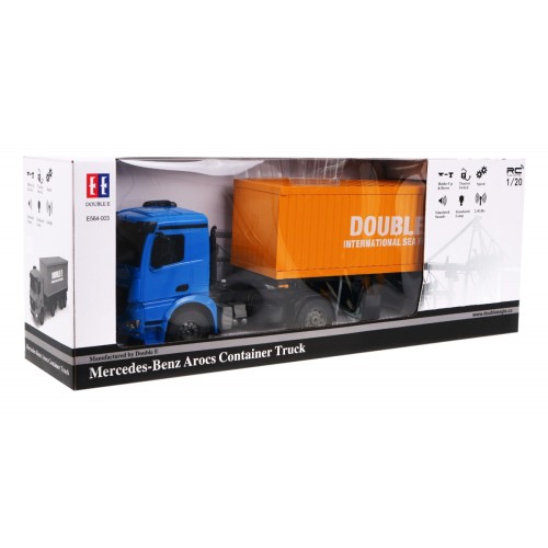 Car R/C Mercedes-Benz Arocs 2.4 G + trailer with container
