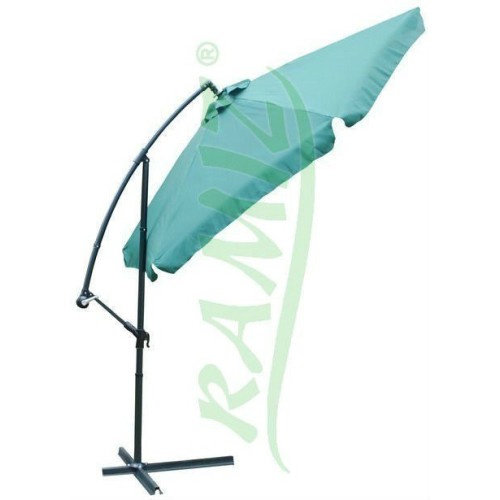 Parasol Ogrodowy Falbana Dark Green - Zielony