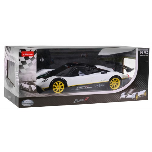 R C toy car Pagani Zonda White 1 14 RASTAR