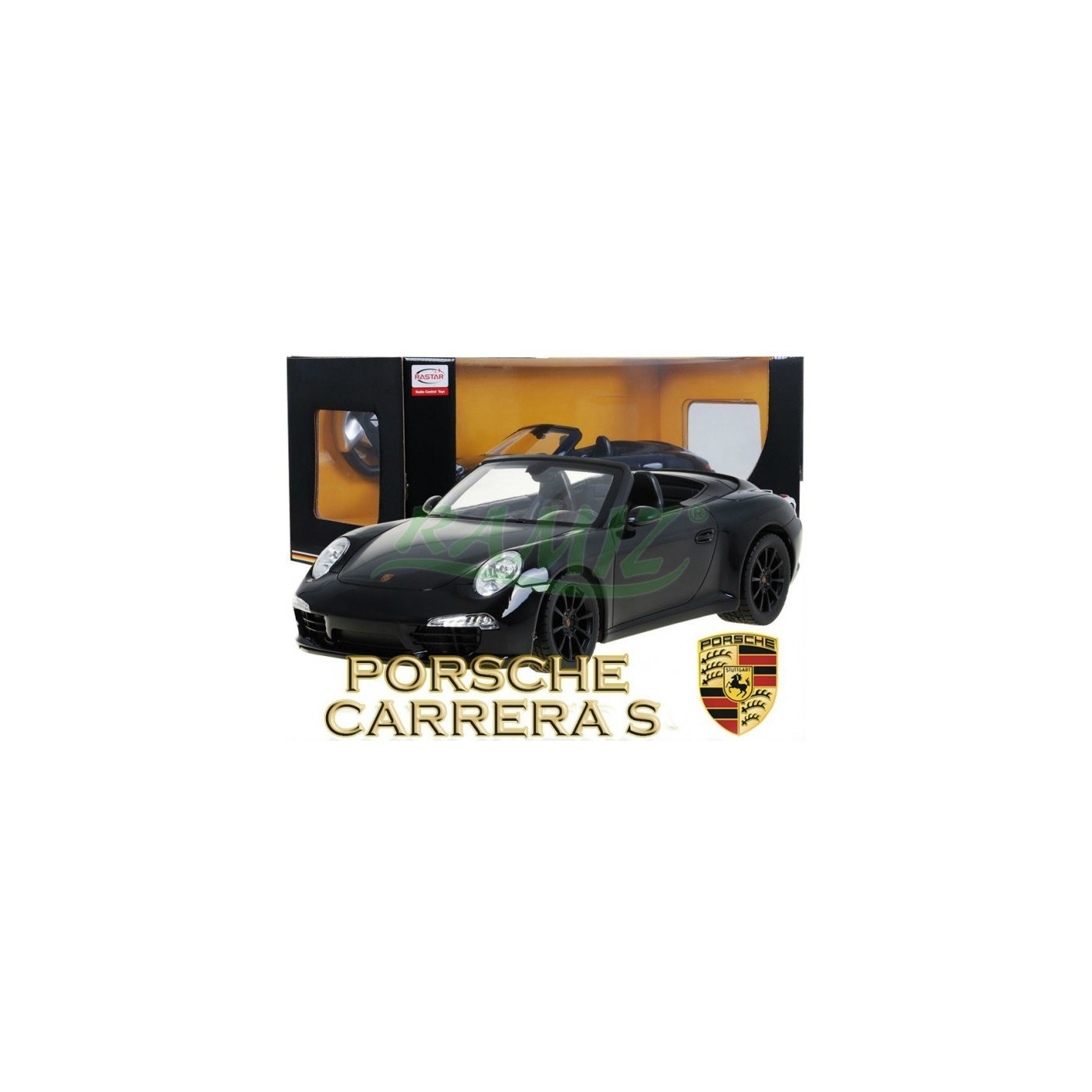 Autko R C Porsche 911 Carrera S Czarny 1 12 RASTAR