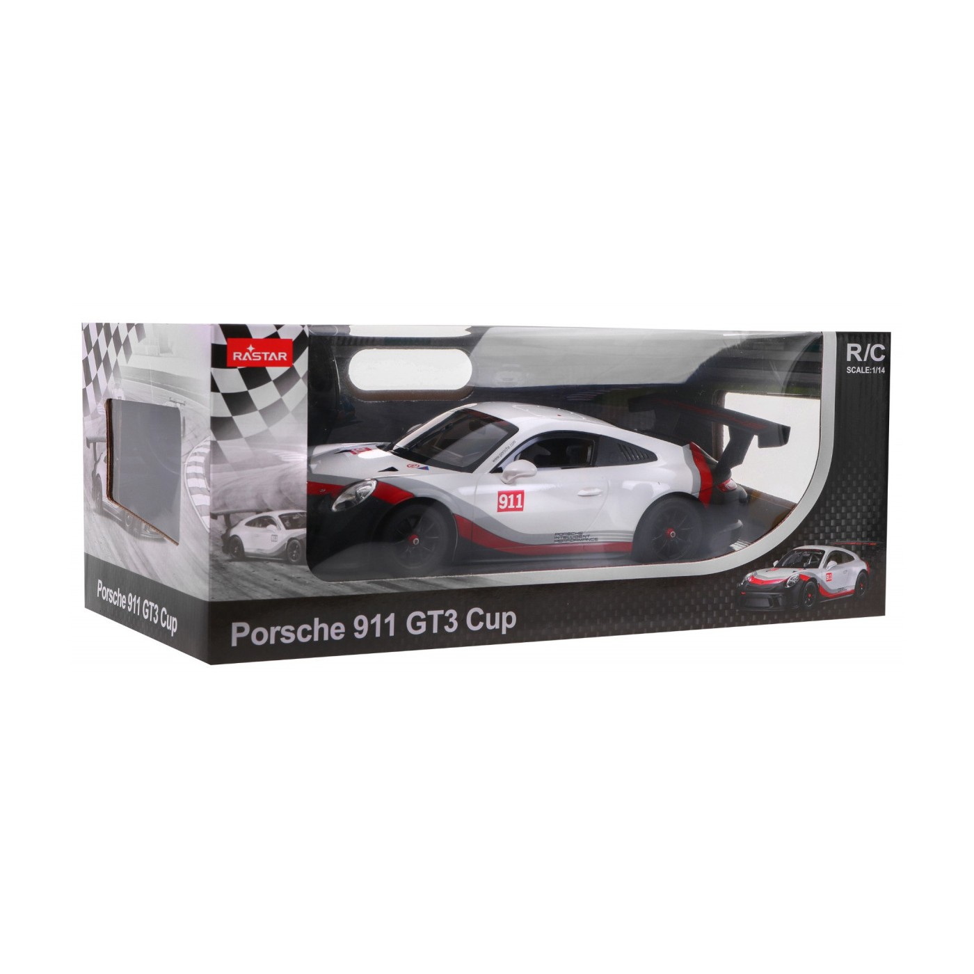R C toy car Porsche 911 GT3 CUP 1 14 RASTAR