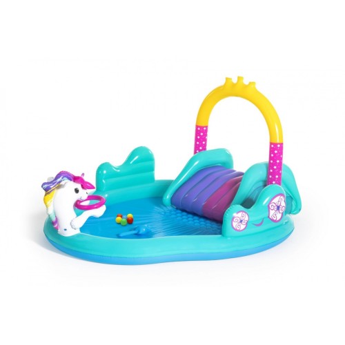 Playground Magical Unicorn World + BESTWAY Slide
