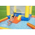 Dmuchany Plac zabaw Park wodny dla dzieci 3-8 lat BESTWAY 365x340x152cm + Jumping + Zjeżdżalnia