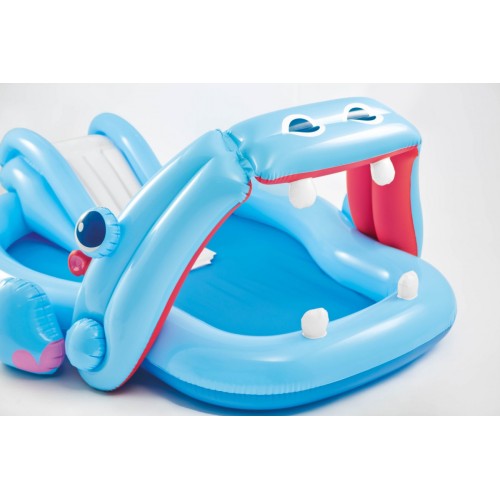 Plac Zabaw Ze Zjeżdżalnią Hipopotam INTEX