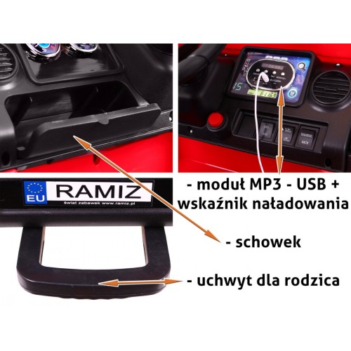 Pojazd 4Runner 4x4 AIR Różowy
