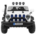 Auto terenowe AllRoad dla 2 dzieci Biały + Napęd 4x4 + Pilot