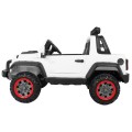 Auto terenowe AllRoad dla 2 dzieci Biały + Napęd 4x4 + Pilot