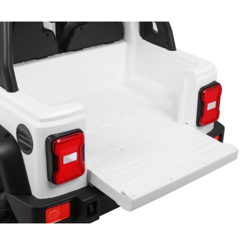 Auto terenowe AllRoad dla 2 dzieci Biały + Napęd 4x4 + Pilot