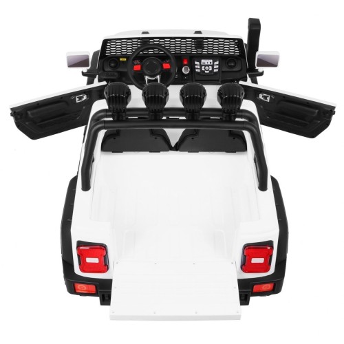 Auto terenowe AllRoad dla 2 dzieci Biały + Napęd 4x4 + Pilot