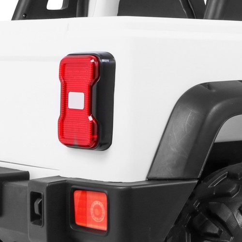 Auto terenowe AllRoad dla 2 dzieci Biały + Napęd 4x4 + Pilot
