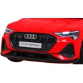 Audi E-Tron Sportback dla dzieci Czerwony + Pilot + Napęd 4x4 + Wolny Start + Radio MP3 + LED