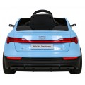 Audi E-Tron Sportback dla dzieci Niebieski + Pilot + Napęd 4x4 + Wolny Start + Radio MP3 + LED