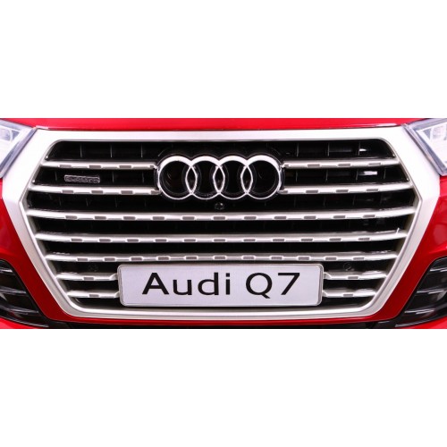 Audi Q7 Quattro S-Line na akumulator Lakier Czerwony SUV + Pilot
