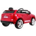 Audi Q7 Quattro S-Line na akumulator Lakier Czerwony SUV + Pilot