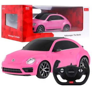 Autko R/C Volkswagen Beetle 1:14 RASTAR Różowy