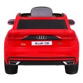 Audi Q8 Lift na akumulator dla dzieci Czerwony SUV + Pilot