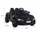 Audi R8 na akumulator dla dzieci Czarny