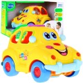Interaktywny samochodzik sorter 2w1 dla dzieci 18m+ Zabawka sensoryczna