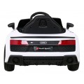 Audi R8 LIFT Samochodzik na akumulator Biały + Pilot + Koła EVA + MP3 + LED