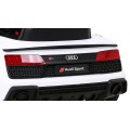 Audi R8 LIFT Samochodzik na akumulator Biały + Pilot + Koła EVA + MP3 + LED