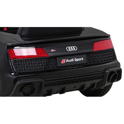 Audi R8 LIFT Samochodzik na akumulator Czarny + Pilot + Koła EVA + MP3 + LED