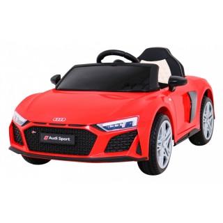 Audi R8 LIFT Samochodzik na akumulator Czerwony