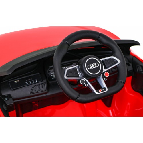 Audi R8 LIFT Samochodzik na akumulator Czerwony