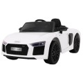 Audi R8 Spyder na akumulator Biały + Pilot