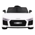 Audi R8 Spyder na akumulator Biały + Pilot