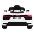 Audi R8 Spyder na akumulator Biały + Pilot