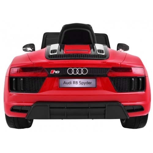 Audi R8 Spyder na akumulator Lakier Czerwony + Pilot