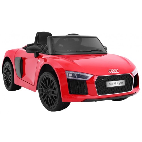 Audi R8 Spyder na akumulator Lakier Czerwony + Pilot