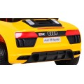 Audi R8 na akumulator dla dzieci Żółty + Pilot