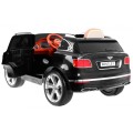 Auto na akumulator Bentley Bentayga dla dzieci Czarny + Koła EVA + Radio MP3 + Pilot