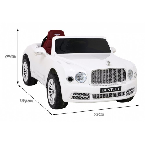 Pojazd Bentley Mulsanne Biały