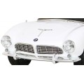 Autko BMW 507 Retro elektryczne dla dzieci Biały roadster