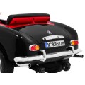 Autko BMW 507 Retro elektryczne dla dzieci Czarny Roadster