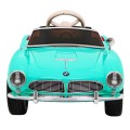 Autko BMW 507 Retro elektryczne dla dzieci Zielony