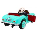 Autko BMW 507 Retro elektryczne dla dzieci Zielony
