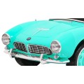 Autko BMW 507 Retro elektryczne dla dzieci Zielony