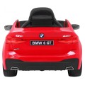 BMW 6 GT Autko na akumulator Czerwone + Pilot