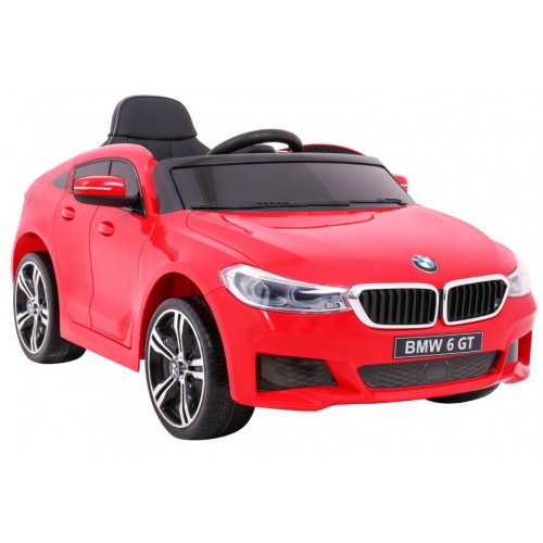 BMW 6 GT Autko na akumulator Czerwone + Pilot