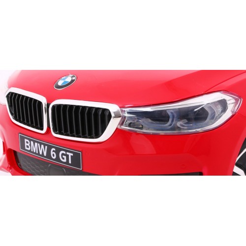 BMW 6 GT Autko na akumulator Czerwony + Pilot + Wolny Start + EVA + Pasy + LED MP3
