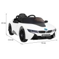 BMW I8 Lift Auto na akumulator Biały + Pilot